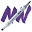copic marker ciao V09 violet