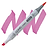 copic marker ciao RV06 cerise