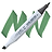 מרקר קופיק קלאסיק G28 ocean green