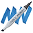 מרקר קופיק קלאסיק B37 antwerp blue