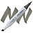 מרקר קופיק קלאסיק W6 warm gray 6