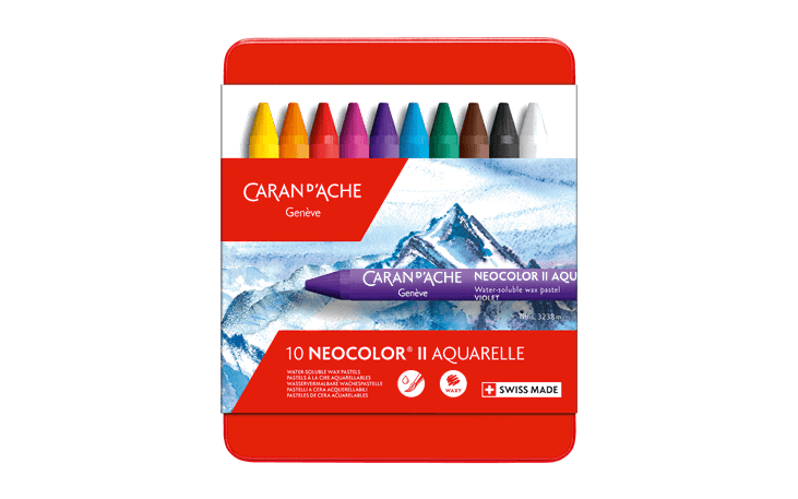 פסטל שעווה NEOCOLOR II 10 