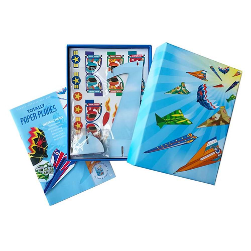 ערכה לקיפולי נייר מטוסים paper planes