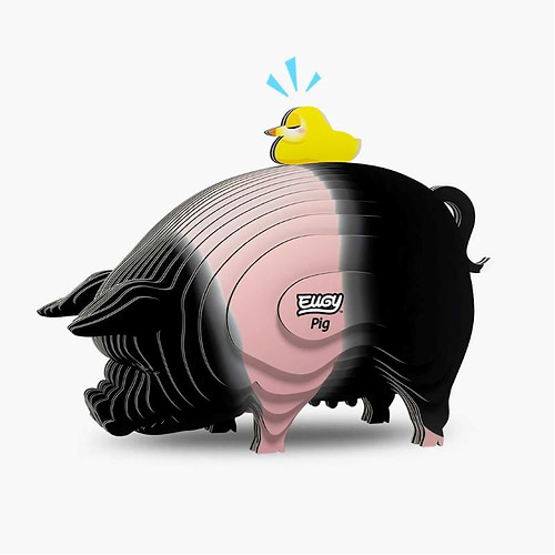 ערכת הרכבה חזיר PIG 3D