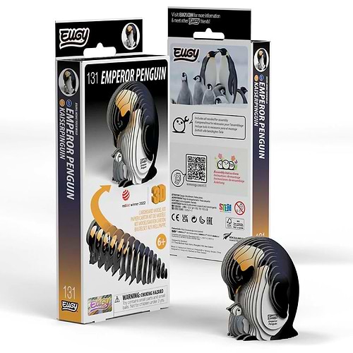 ערכת הרכבה פינגווין קיסר EMPEROR PENGUIN 3D
