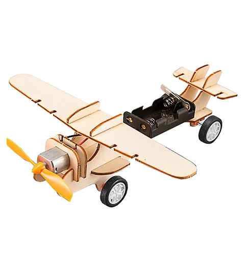 ערכת הרכבה מעץ מטוס - SINGLE PROPELLER AIRCRAFT
