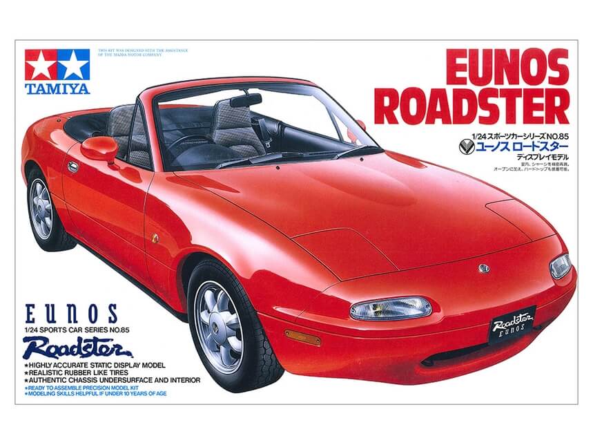 ערכת הרכבה מכונית EUNOS ROADSTER TAMIYA