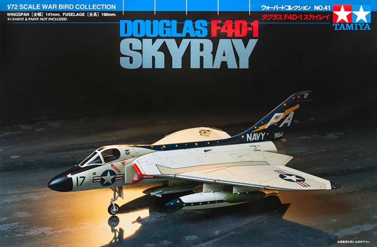 ערכת הרכבה מטוס DOUGLAS F4-D-1 SKYRAY TAMIYA