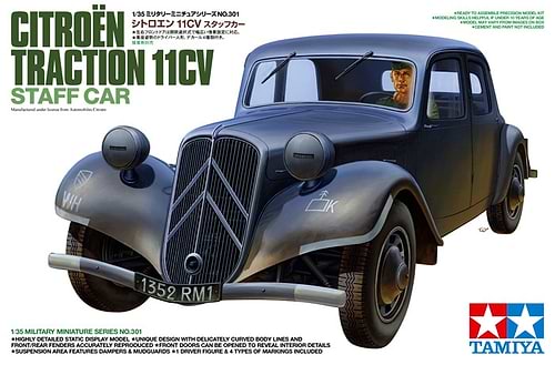 ערכת הרכבה מכונית CITROEN TRACTION 11CV TAMIYA