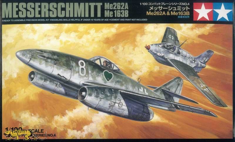 ערכת הרכבה מטוס MESERSCHMITT TAMIYA