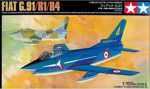 ערכת הרכבה מטוס FIAT G.91/R1/R4 TAMIYA