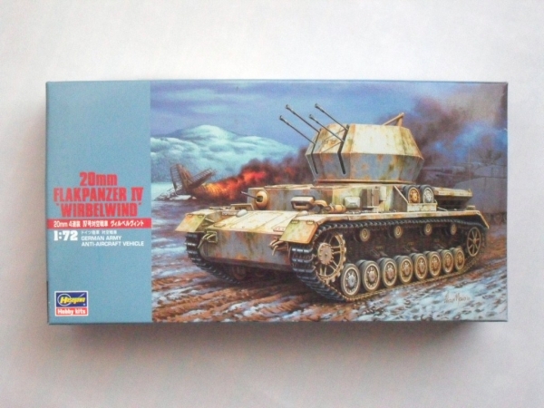ערכת הרכבה טנק FLAKPANZER IV WIRBELWIND HASEGAWA
