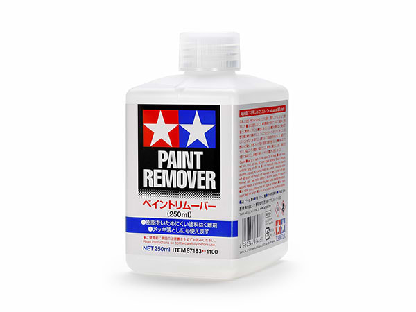מסיר צבע לצבעי מודלים TAMIYA PAINT REMOVER 250ML