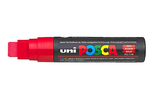 מרקר פוסקה PC-17K RED
