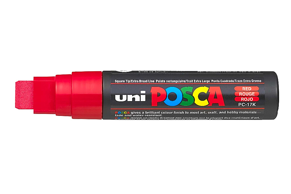 מרקר פוסקה PC-17K RED