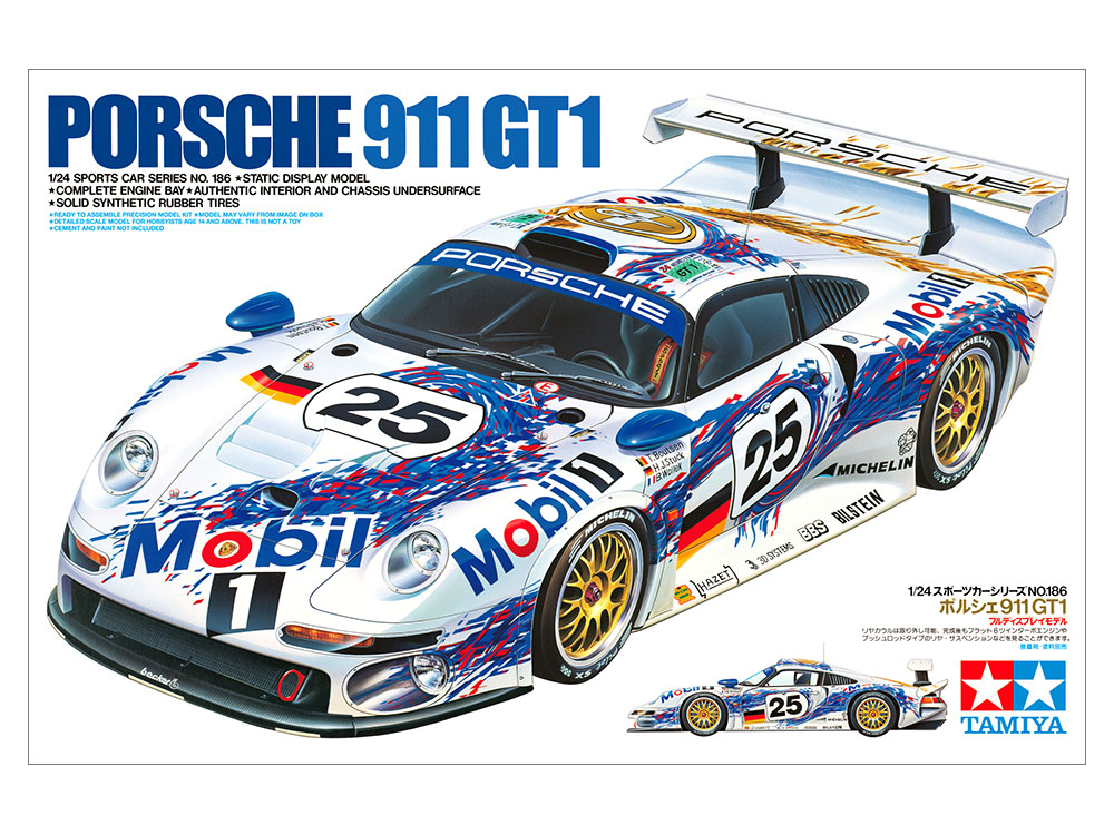 ערכת הרכבה מכונית  PORSCHE 911 GT1 TAMIYA