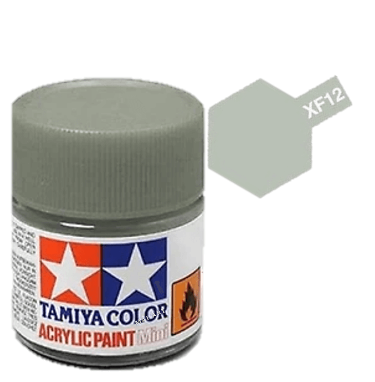 צבעים למודלים TAMIY COLOR ACRYLIC PAINT MINI J.N.GREY XF12