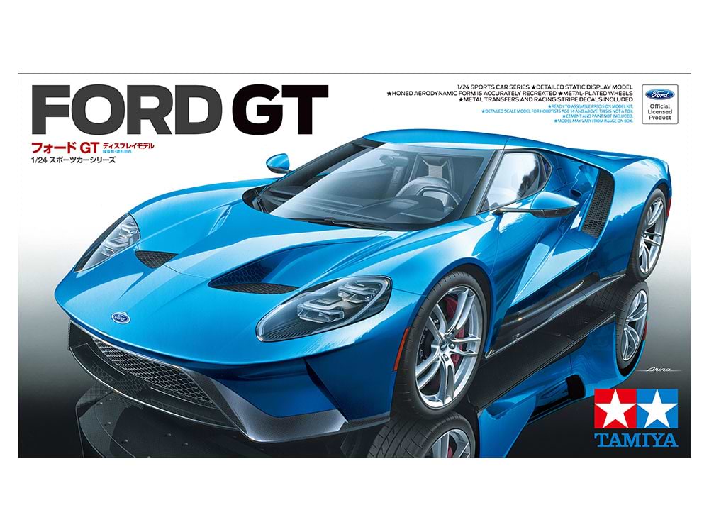 ערכת הרכבה מכונית FORD GT TAMIYA