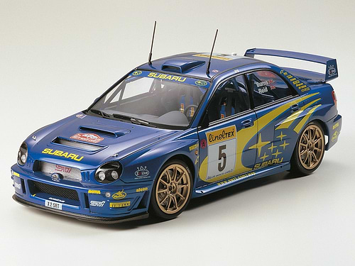ערכת הרכבה מכונית  SUBARU IMPREZA WRC 2001 TAMIYA 
