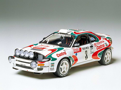 ערכת הרכבה מכונית  CASTROL CELICA GT TOYOTA  TAMIYA 