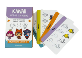 הדרכה לציור קאוואי קלפים KAWAII CUTE AND EASY DRAWING