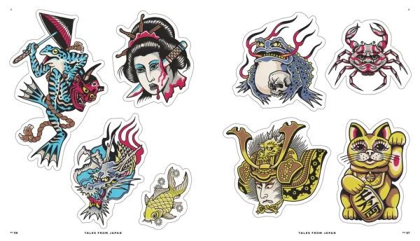ספר מדבקות THE TATTOO STICKER BOOK
