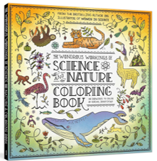 חוברת צביעה THE WONDROUS WORKING SCIENCE AND NATURE COLOURING BOOK