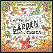 חוברת צביעה WHAT'S INSIDE A GARDEN  COLOURING BOOK