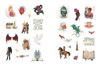 ספר מדבקות FALL IN LOVE AND SAVE THE WORLD STICKER BOOK