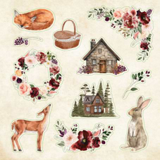 חוברת מדבקות THE SIMPLE LIFE COTTAGECORE STICKERS