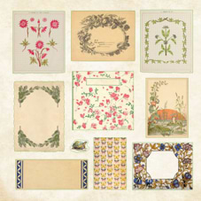 חוברת מדבקות THE SIMPLE LIFE COTTAGECORE STICKERS