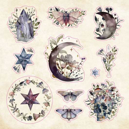חוברת מדבקות CELESTIAL WONDERS A COSMIC STICKER BOOK