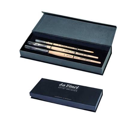 מארז 3 מכחולים da Vinci KPETIT GRIS PUR 418