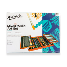 ערכת מיקס מדיה  174 MIXED MEDIA ART SET SIGNATURE MONT MARTE