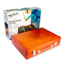ערכת מיקס מדיה  174 MIXED MEDIA ART SET SIGNATURE MONT MARTE