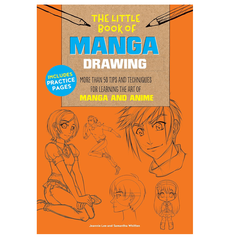 ספר לימוד THE LITTLE BOOK OF MANGA DRAWING