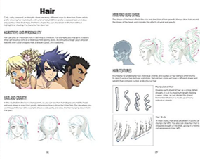 ספר לימוד THE LITTLE BOOK OF MANGA DRAWING