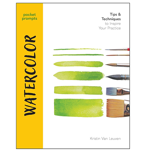 ספר לימוד לצבעי מים WATERCOLOR TIPS AND TECHNIQUES