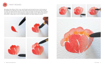 ספר לימוד לצבעי מים WATERCOLOR TIPS AND TECHNIQUES