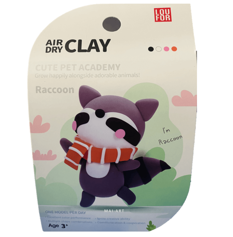 ערכה של חימר מתייבש באויר - רקון AIR DRY CLAY 