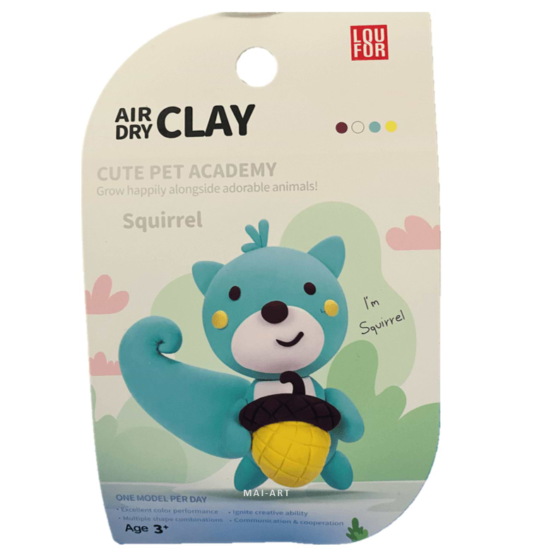 ערכה של חימר מתייבש באויר -סנאי AIR DRY CLAY 