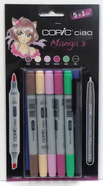 סט קופיק צ'או 5+1 MANGA 3