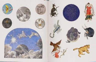 ספר מדבקות THE MYSTICAL AND FSOTERIC STICKER TREASURY