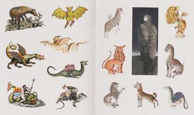 ספר מדבקות THE MYSTICAL AND FSOTERIC STICKER TREASURY