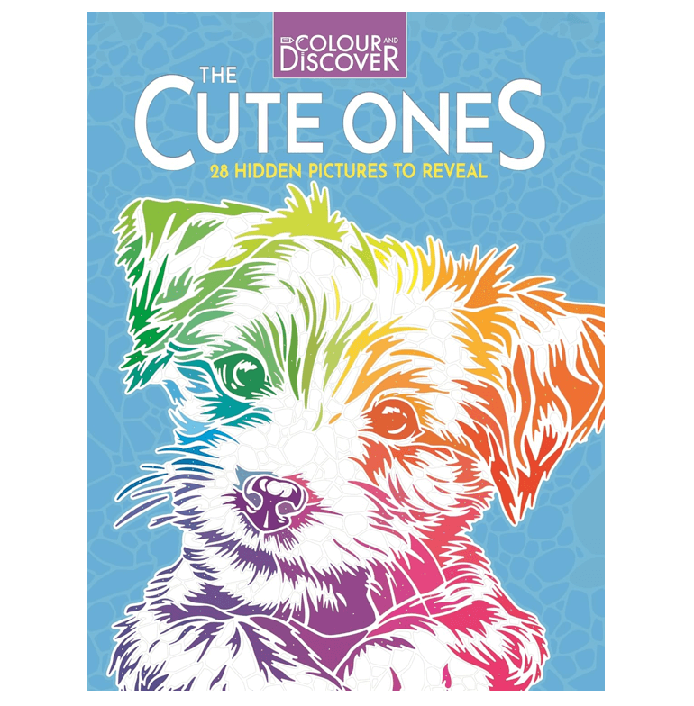 חוברת צביעה THE CUTE ONES COLOUR AND DISCOVER