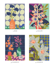 חוברת צביעה MYSTERY COLORIND FLOWERS