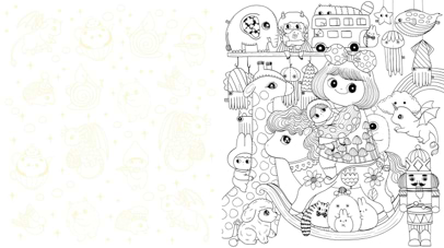 חוברת צביעה LULU'S HOUSE OF WONDER COLORING BOOK
