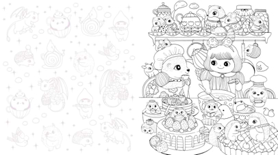 חוברת צביעה LULU'S HOUSE OF WONDER COLORING BOOK