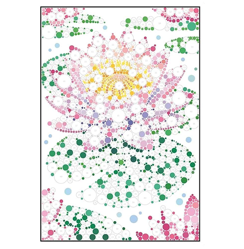 חוברת צביעה במדבקות טבע STICKER DOTS WILD NATORE