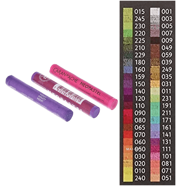 סט פסטל שמן 48יח' CARAND'ACHE NWOPASTEL  